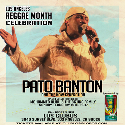 Pato Banton live at Los Globos